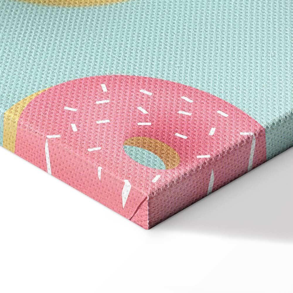 Leinwandbild - Pastel Donuts (1 Part) Vertical