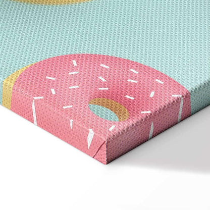 Leinwandbild - Pastel Donuts (1 Part) Vertical