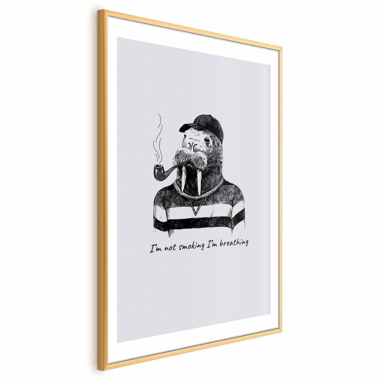 Poster - I'm Not Smoking I'm Breathing Artgeist