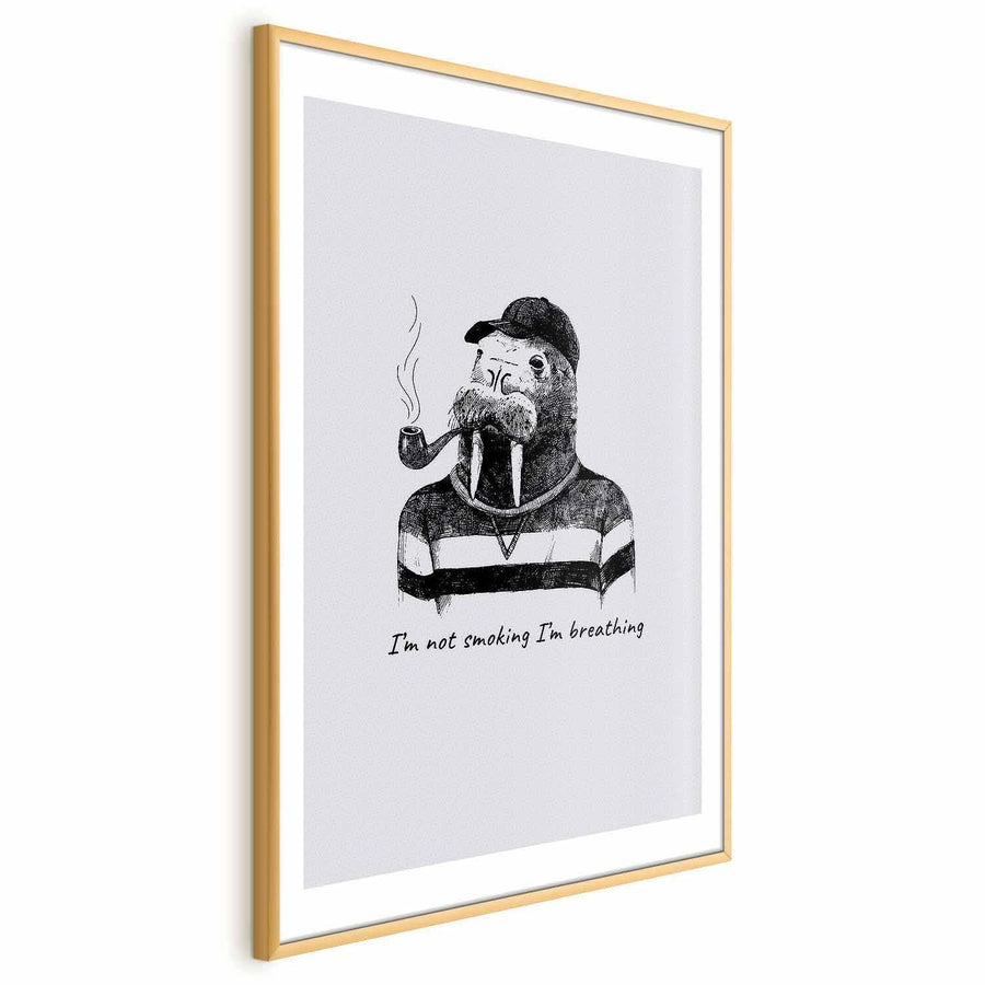 Poster - I'm Not Smoking I'm Breathing Artgeist