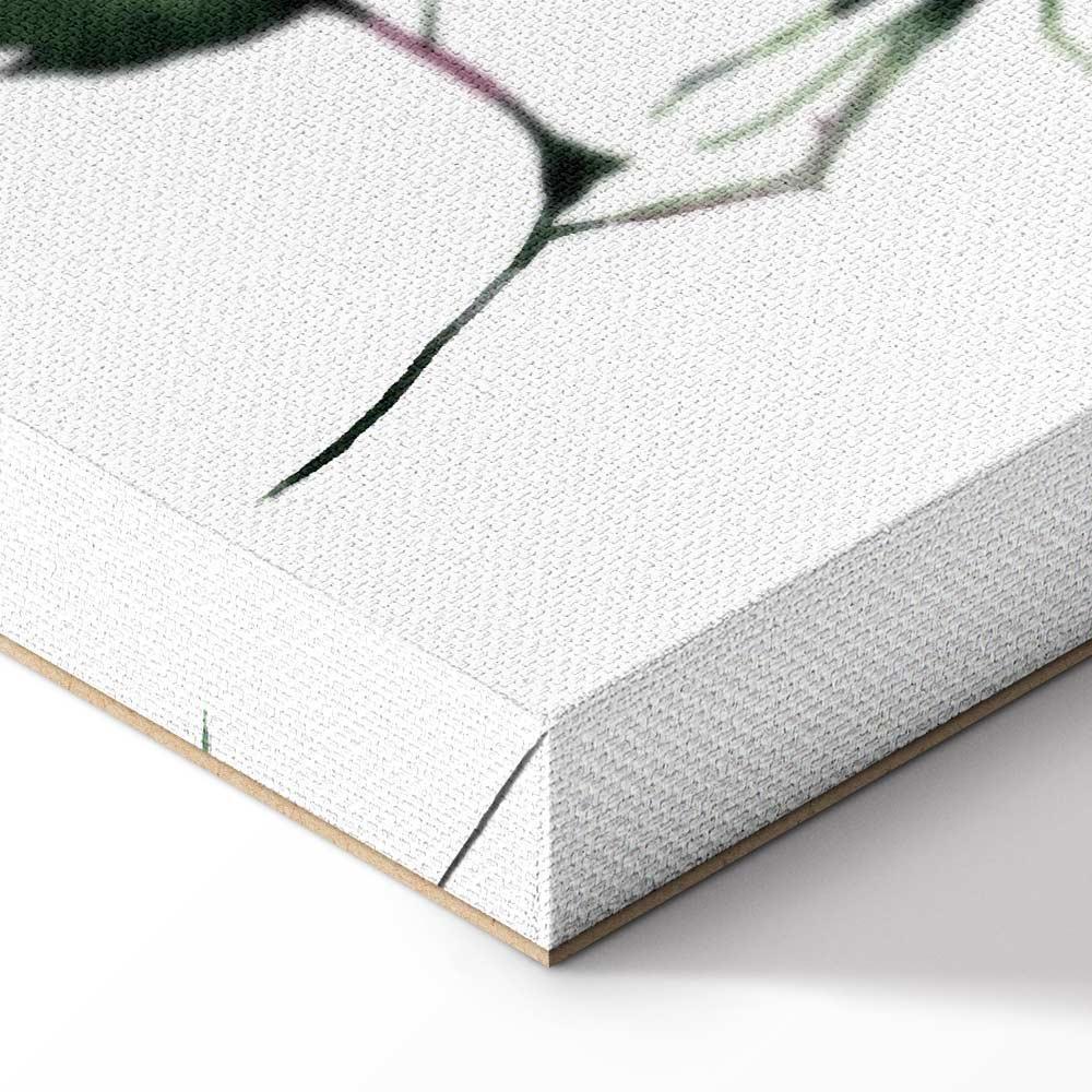 Leinwandbild - Lonely Rose (1 Part) Vertical