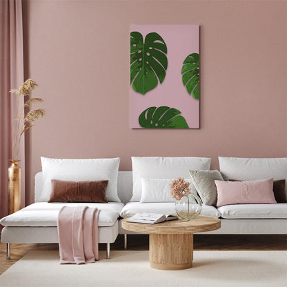 Leinwandbild - Exotic Fragment (1 Part) Vertical