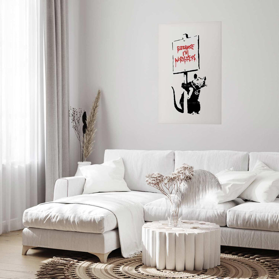 Poster - Because I'm Worthless Artgeist