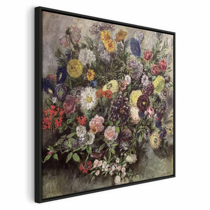 Leinwandbild - Eugène Delacroix – Bouquet of Flowers