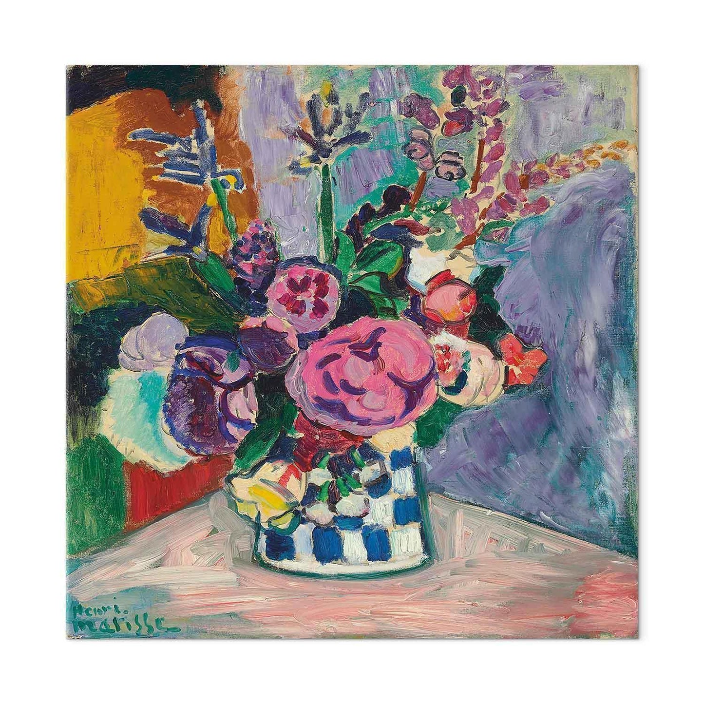 Leinwandbild - Henri Matisse – Peonies