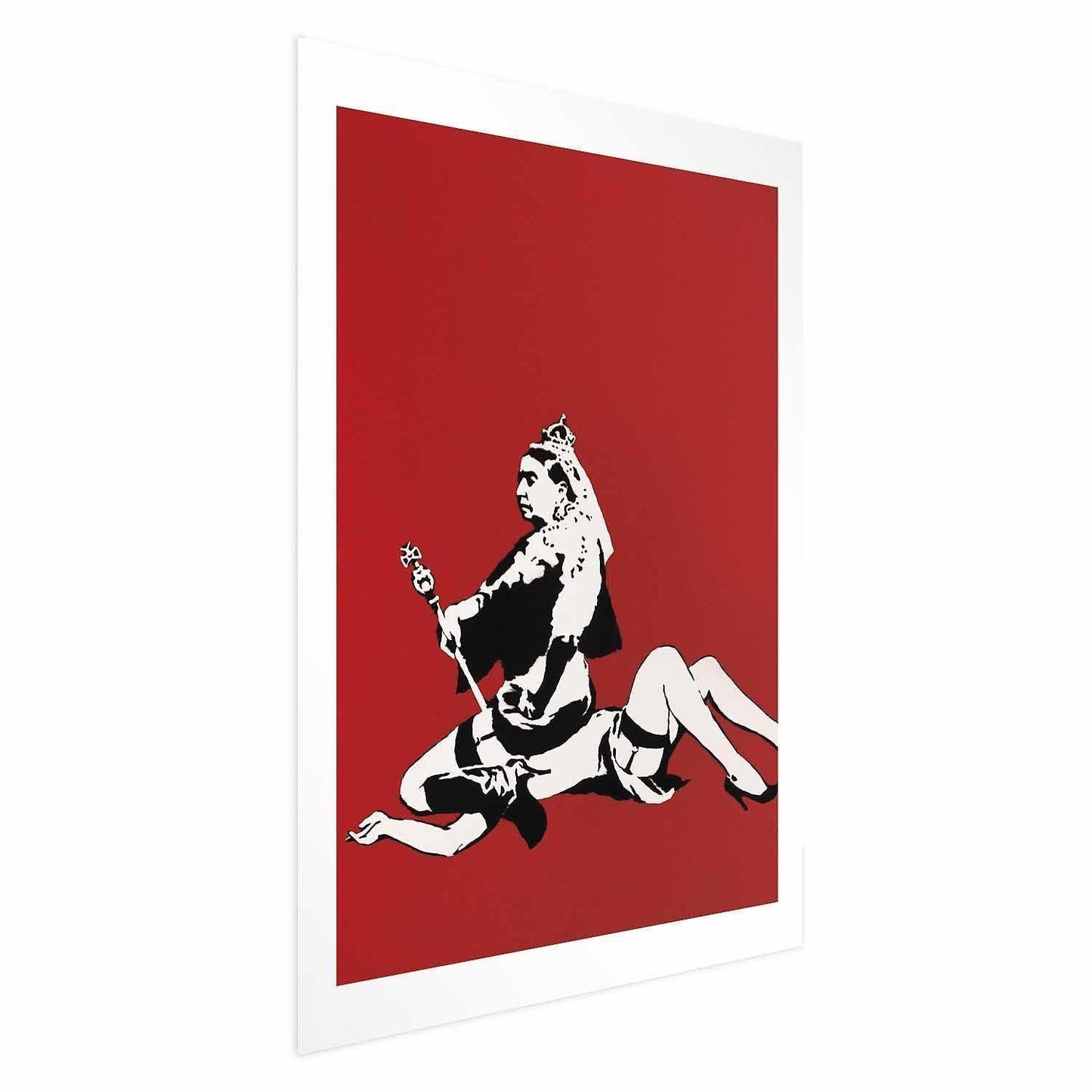 Poster - Banksy: Queen Victoria Artgeist