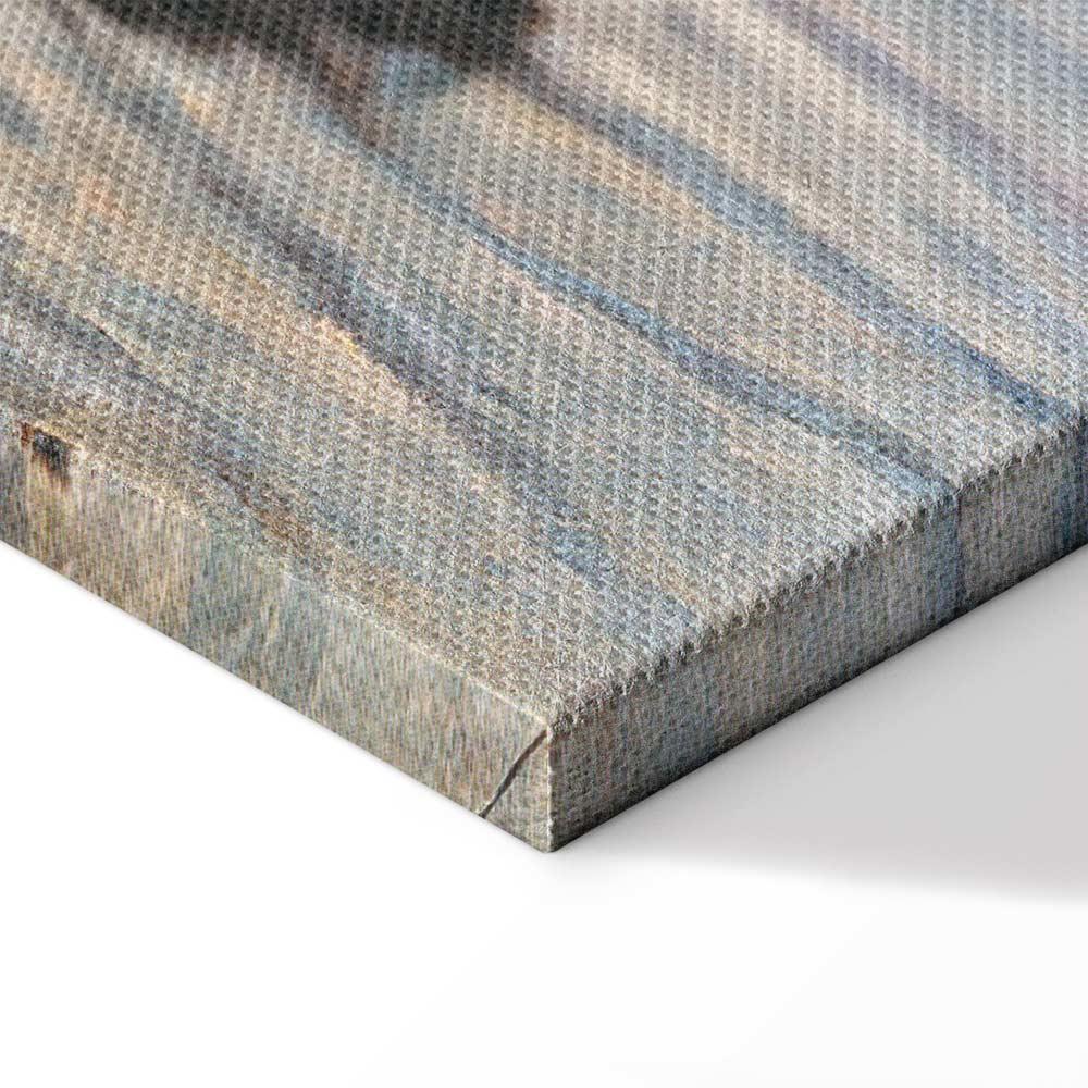 Leinwandbild - Claude Monet – Hauling a Boat Ashore, Honfleur