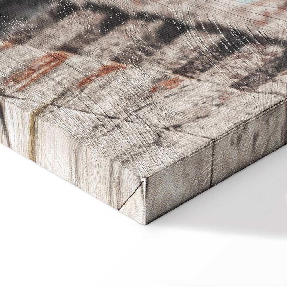 Leinwandbild - Pillars of History (1 Part) Wide