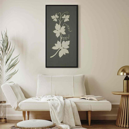 Leinwandbild - Philipp Otto Runge – Hop plant