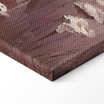 Leinwandbild - Impressionist meadow – field landscape in a pastel colour palette