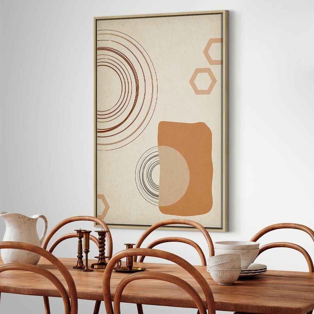 Leinwandbild - Sand Castles (1 Part) Vertical