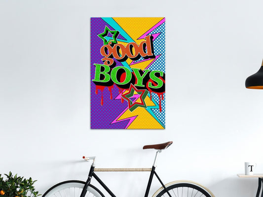 Leinwandbild - Good Boys (1 Part) Vertical Artgeist