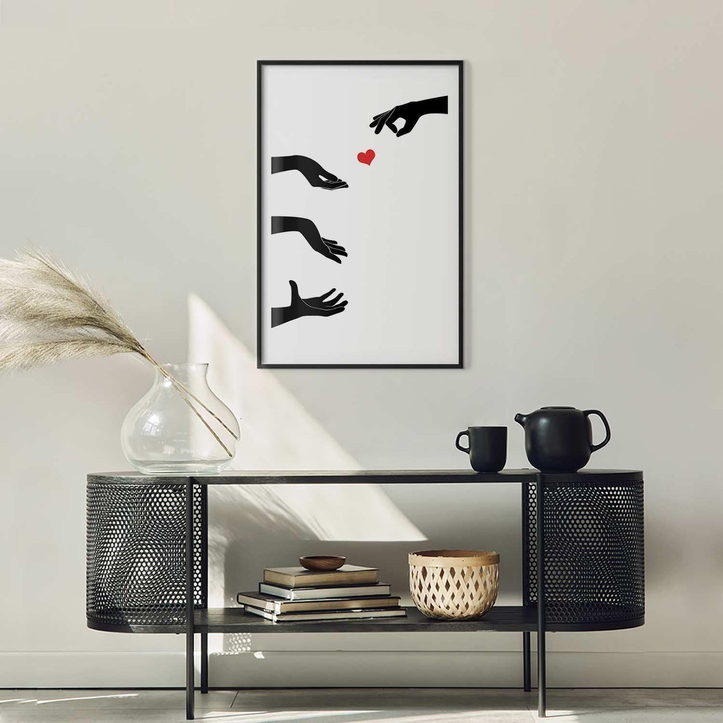 Poster Flick Switch – Pop-Art Design mit Retro-Charme