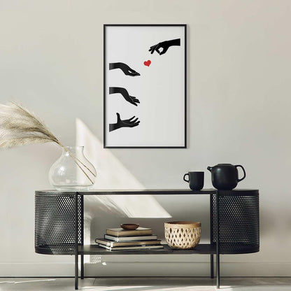 Poster Flick Switch – Pop-Art Design mit Retro-Charme