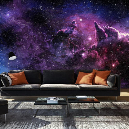 Fototapete - Purple Nebula Artgeist
