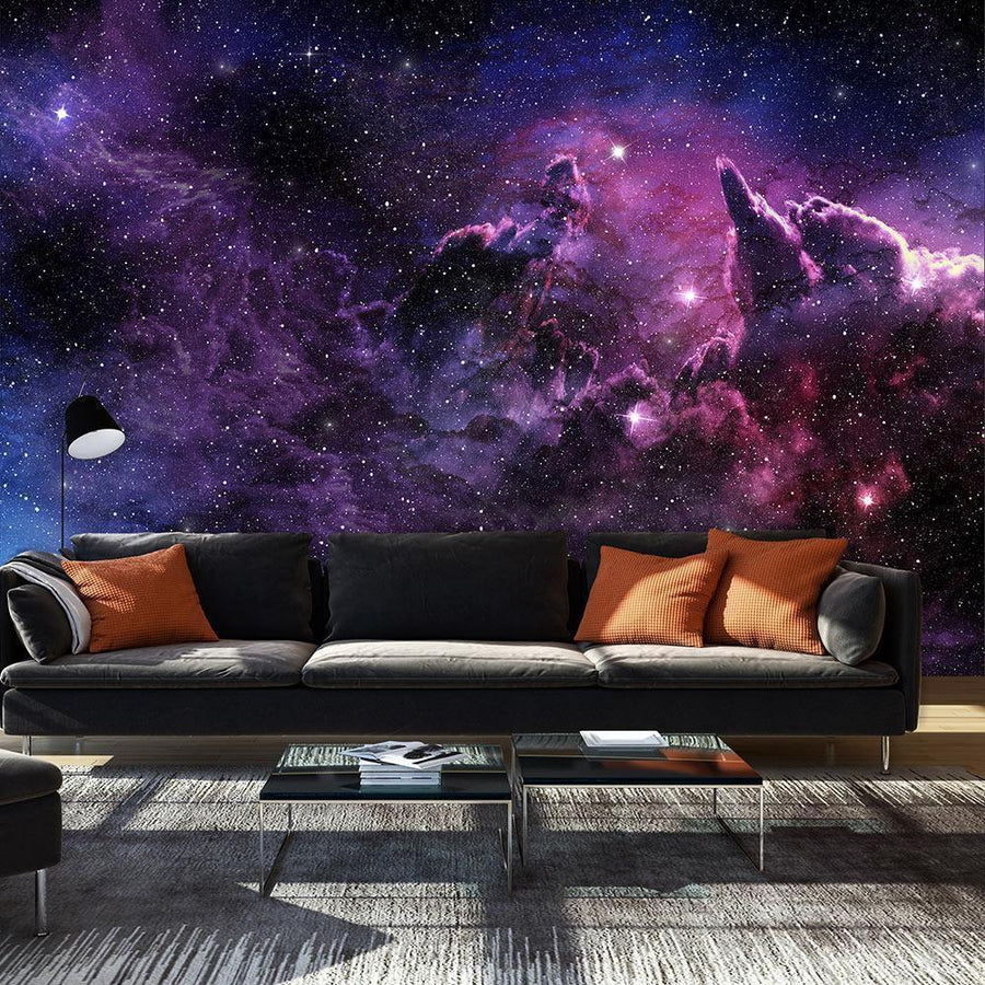 Fototapete - Purple Nebula Artgeist