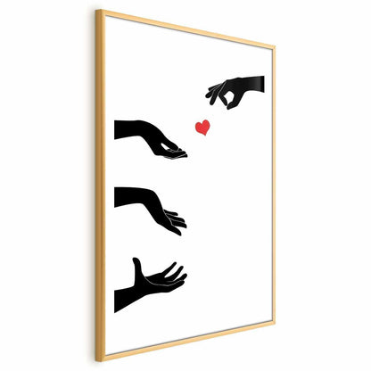 Poster Flick Switch – Pop-Art Design mit Retro-Charme