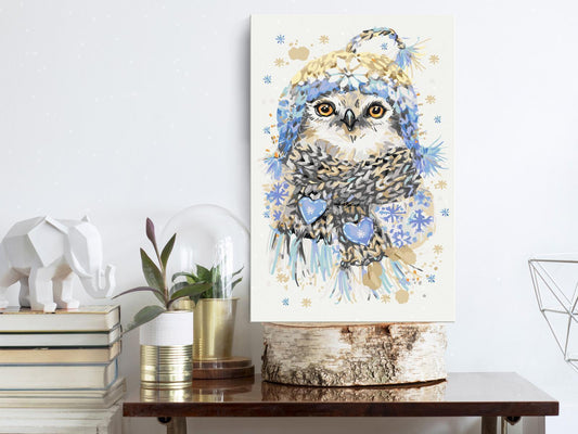 Malen nach Zahlen - Cold Owl