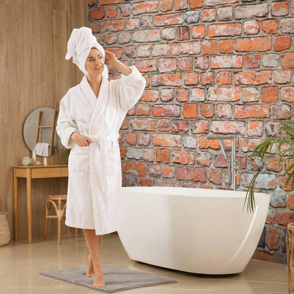 Fototapete - Loft Wall - Pattern Imitating an Old Red Brick