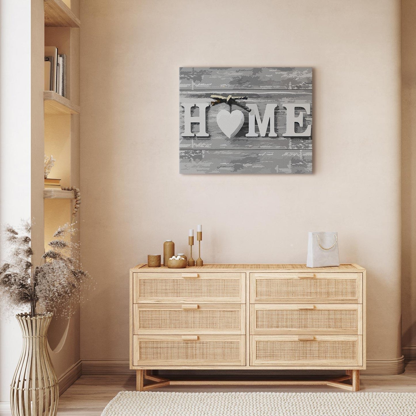 Malen nach Zahlen - Home (Letters)