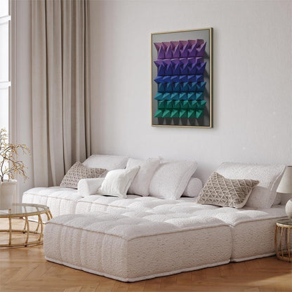 Leinwandbild - Uniform Motion (1 Part) Vertical