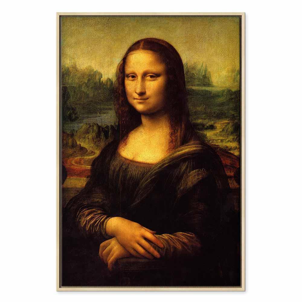 Leinwandbild - Leonardo da Vinci – Mona Lisa