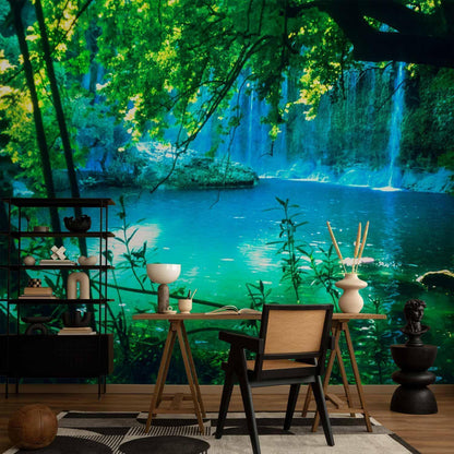 Fototapete - Kursunlu Waterfalls (Antalya, Turkey)