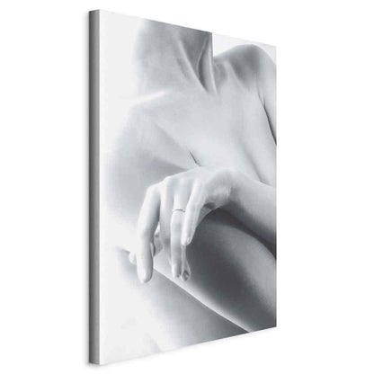 Leinwandbild - Feminine Delicacy (1 Part) Vertical