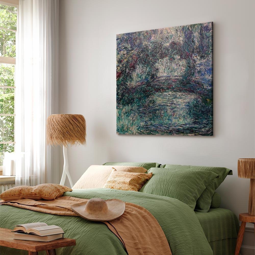 Leinwandbild - Claude Monet – The Japanese Bridge