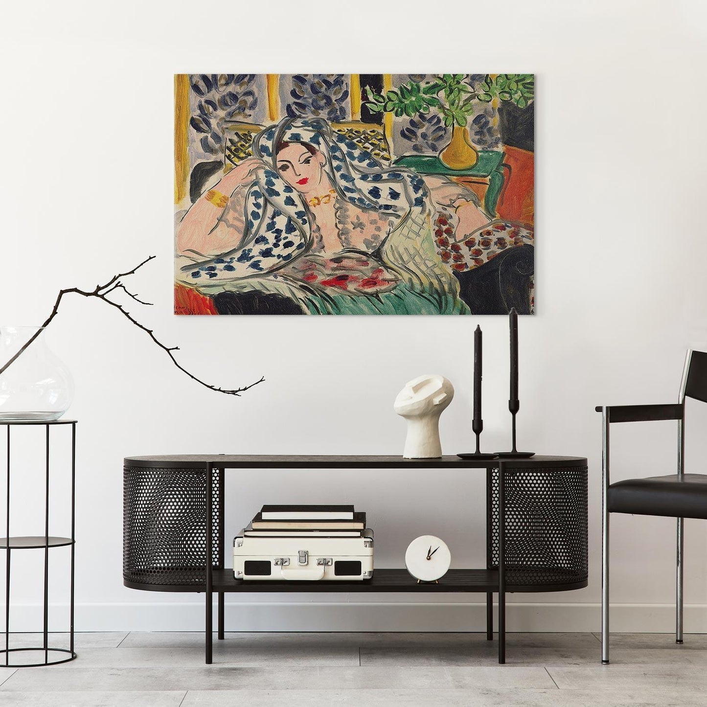 Leinwandbild - Henri Matisse – Odalisque at Fautenuil