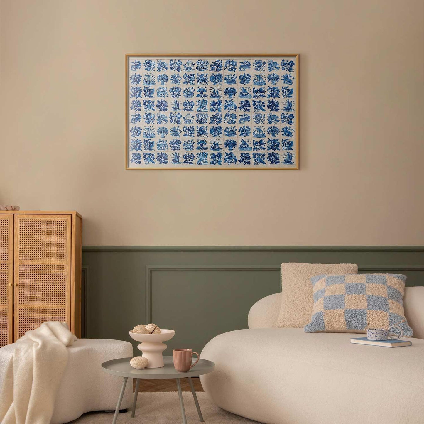 Poster - Azulejos Tiles - traditional Portuguese ceramic tiles