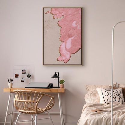 Leinwandbild - Pastel Tide (1 Part) Vertical