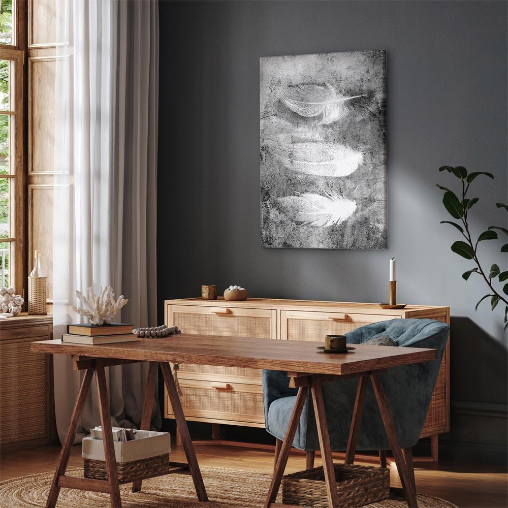 Leinwandbild - Fleeting Mystery (1 Part) Vertical