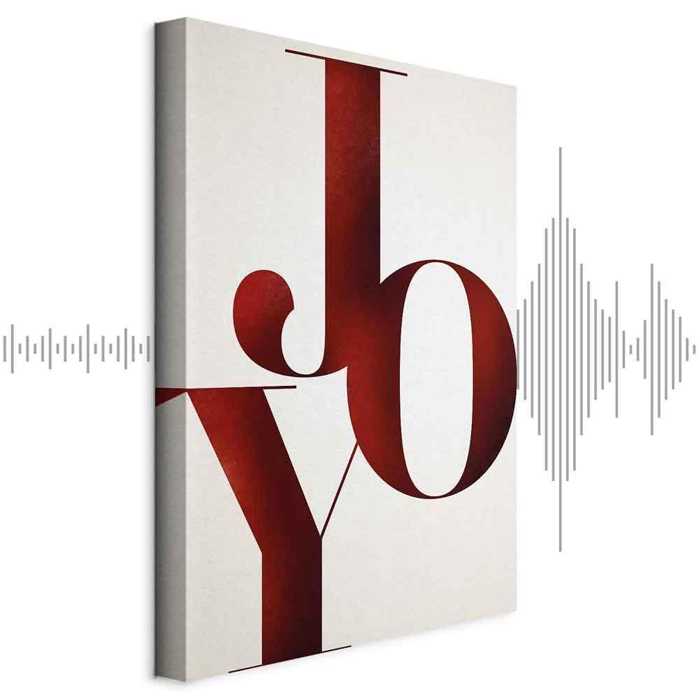 Leinwandbild - Joy (1 Part) Vertical