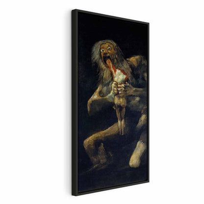 Leinwandbild - Francisco Goya – Saturn Devouring His Son