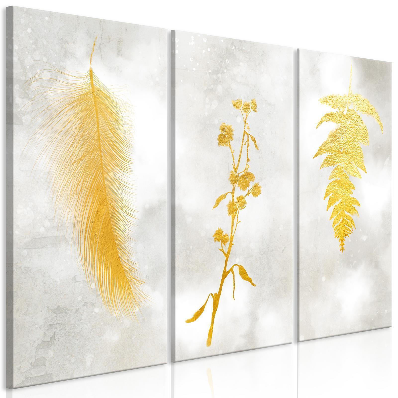Leinwandbild - Delicate Chic (3 Parts) Artgeist