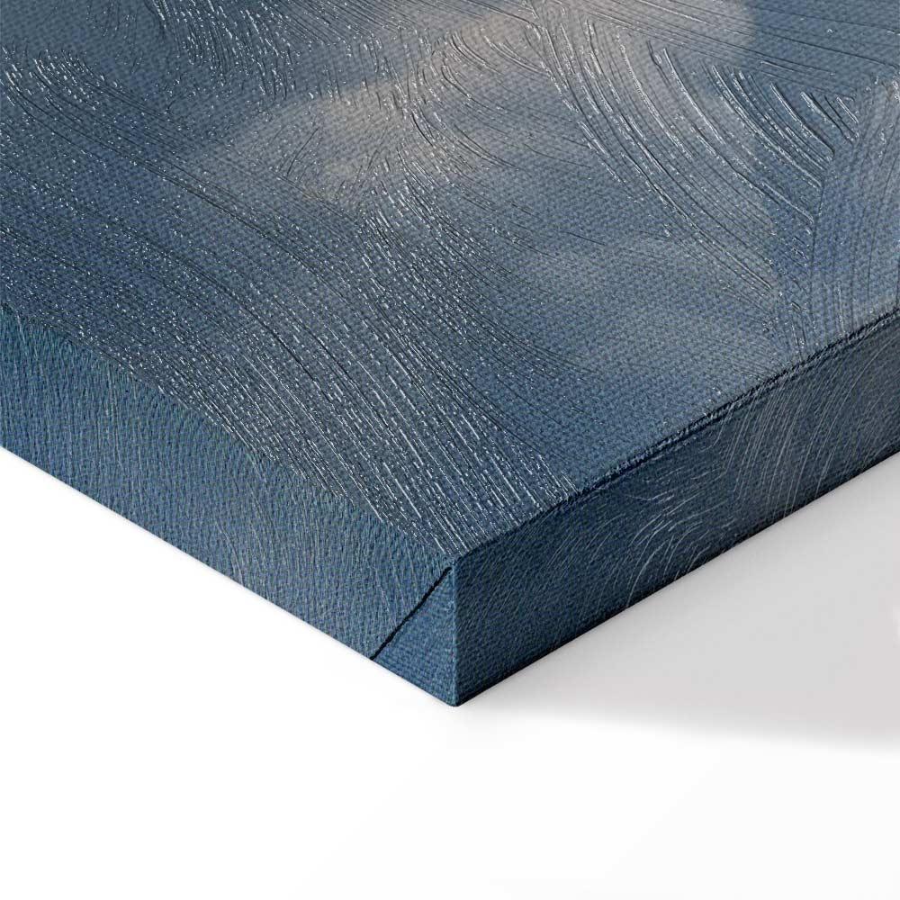 Leinwandbild - Symphony of Light: Sun and Clouds Collaborating on a Beautiful Sky