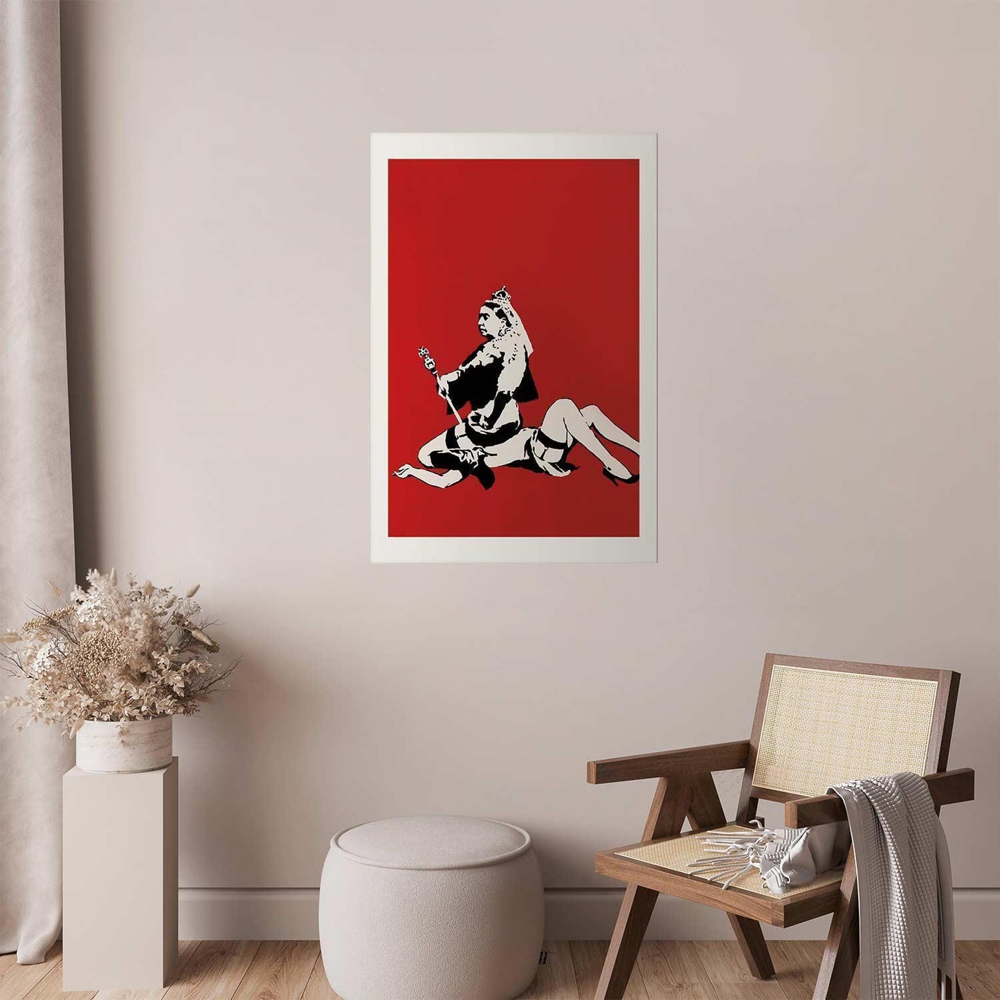 Poster - Banksy: Queen Victoria Artgeist