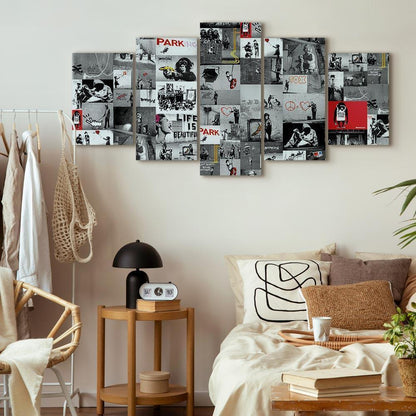 Leinwandbild - Street Art: Banksy IV