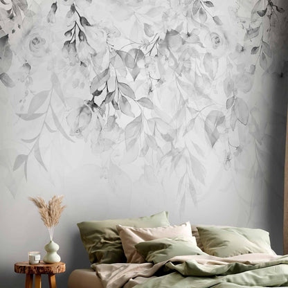 Fototapete - Waterfall of Roses - Third Variant