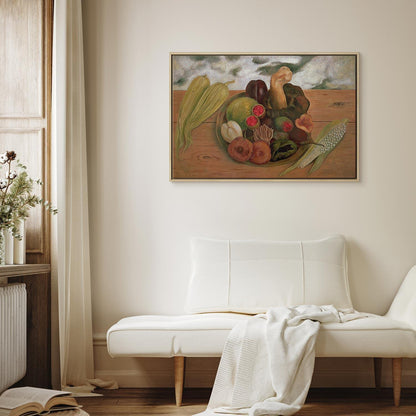 Leinwandbild - Frida Kahlo – The Fruits of the Earth