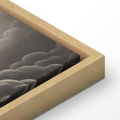 Leinwandbild - Moon and Stars Singing Among the Great Clouds