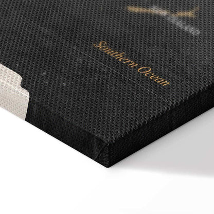 Leinwandbild - World Map: Secrets of the Earth