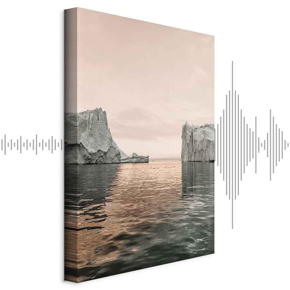 Leinwandbild - Ice Statues (1 Part) Vertical