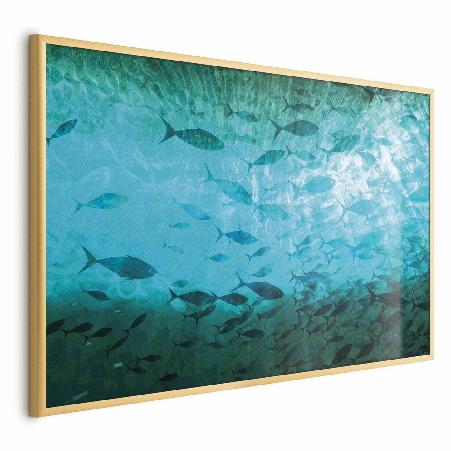 Poster - Group of Dark Fish