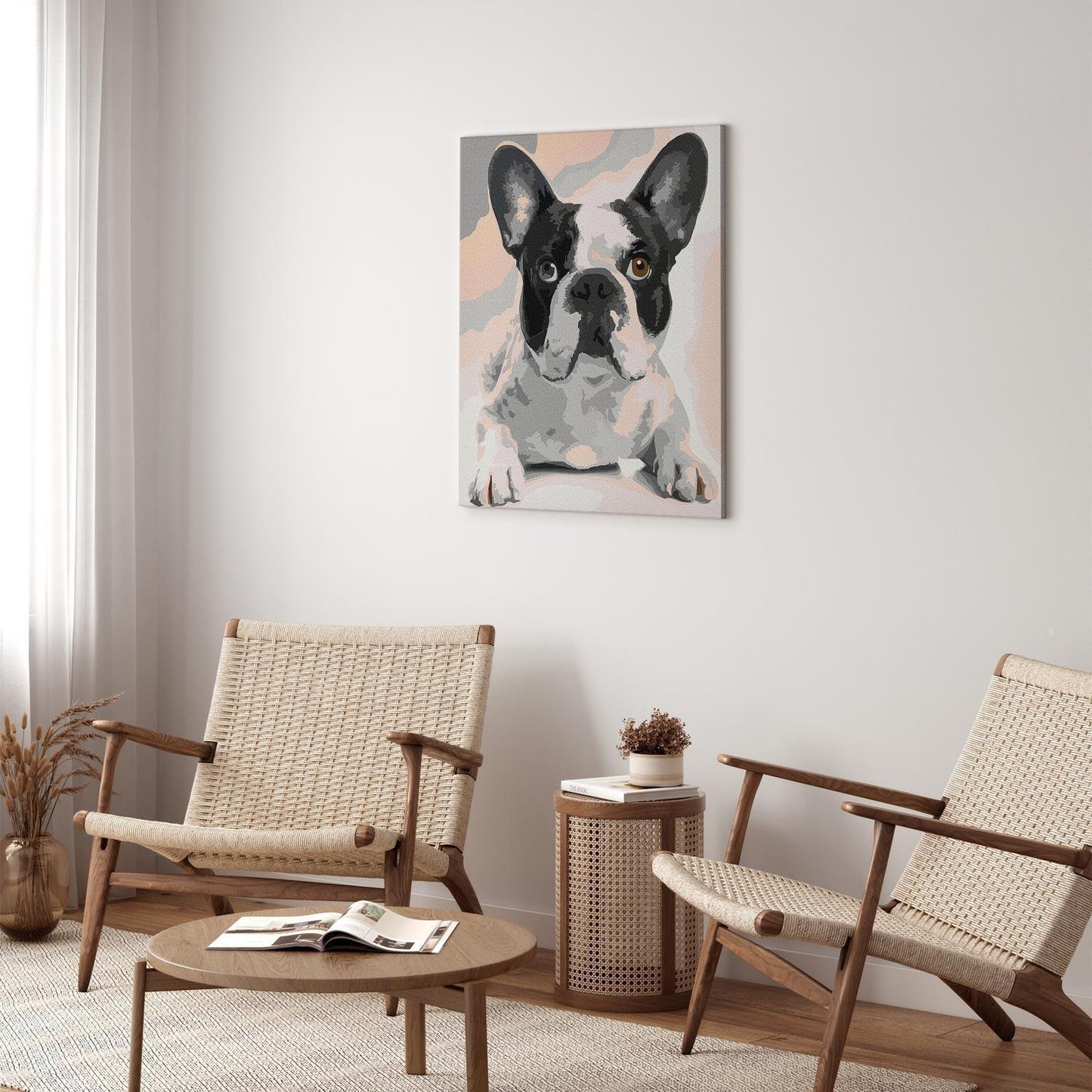 Malen nach Zahlen - French Bulldog