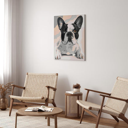 Malen nach Zahlen - French Bulldog
