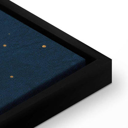 Leinwandbild - Night in the Mountains (1 Part) Wide