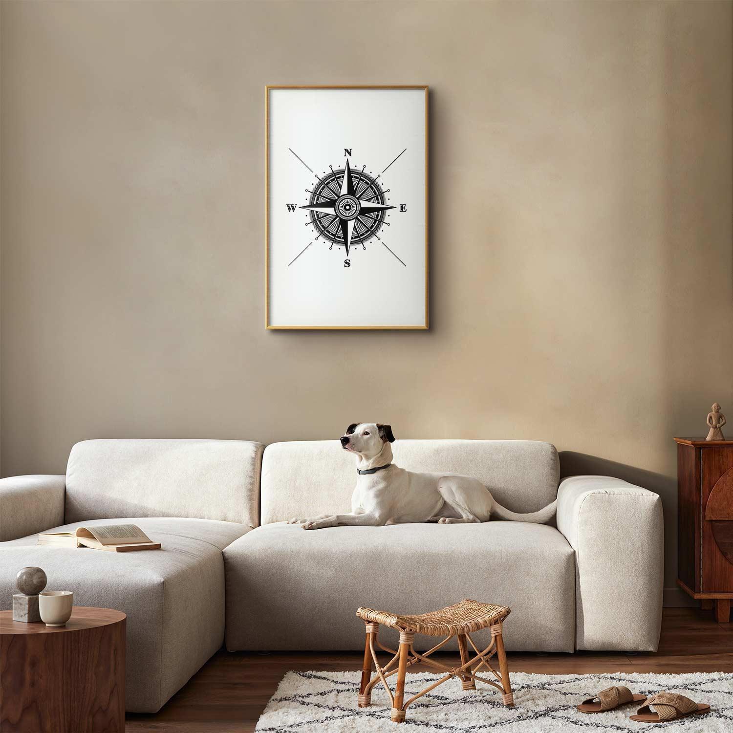 Poster - Compass Artgeist