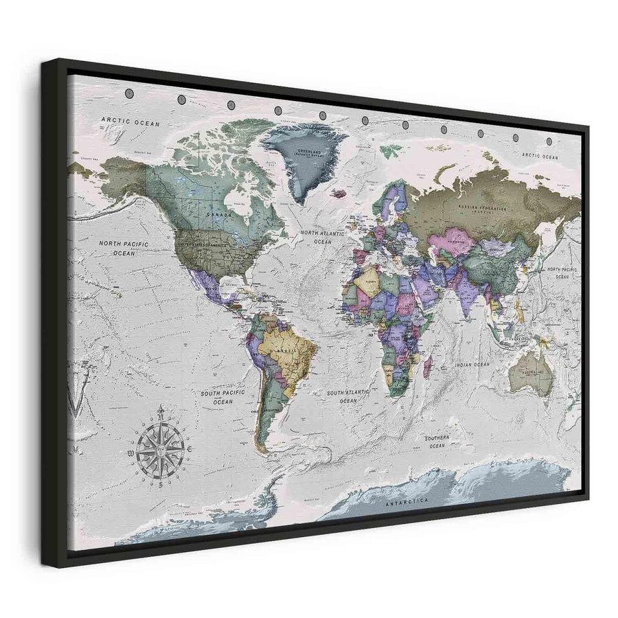 Leinwandbild - World Destinations (1 Part) Wide Artgeist
